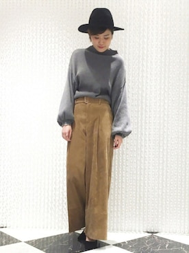 OSMOSIS天王寺ミオ店さん(レディース・163cm)の秋コーディネート