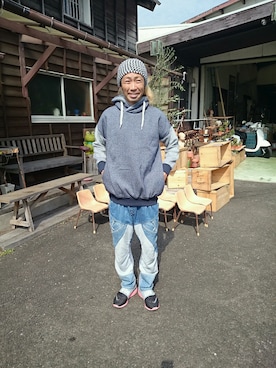 「アイテム（ヘアアクセサリー）」を使った、yusuke さん（メンズ・170cm）の秋コーディネート