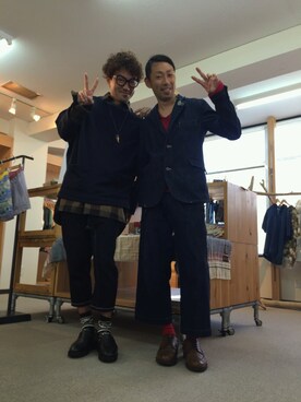 「masterkey（マスターキー）のアイテム（ジャケット/アウター）」を使った、yusuke さん（メンズ・170cm）の秋コーディネート