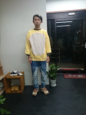 「アイテム（福袋/福箱）」を使った、yusuke さん（メンズ・170cm）の冬コーディネート