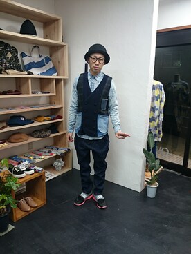 「アイテム（福袋/福箱）」を使った、yusuke さん（メンズ・170cm）の冬コーディネート