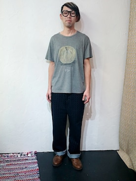 「PHATEE（ファッティー）のアイテム」を使った、yusuke さん（メンズ・170cm）の春コーディネート