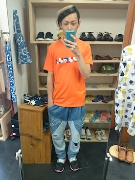 「masterkey（マスターキー）のアイテム（トップス）」を使った、yusuke さん（メンズ・170cm）の春コーディネート