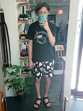 「Teva（テバ）のアイテム」を使った、yusuke さん（メンズ・170cm）の春コーディネート