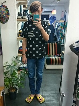 「7月WEAR夏のサンダル祭り」｜yusuke さん（メンズ・170cm）の夏コーディネート