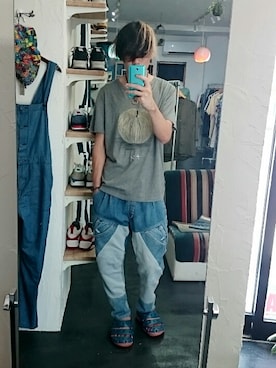 「miraco（ミラコ）のアイテム」を使った、yusuke さん（メンズ・170cm）の夏コーディネート