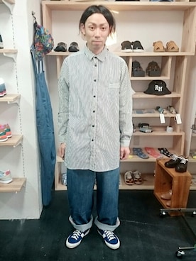 「masterkey（マスターキー）のアイテム（シャツ/ブラウス）」を使った、yusuke さん（メンズ・170cm）の夏コーディネート