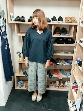 「marble sud（マーブルシュッド）のアイテム」を使った、yusuke さん（メンズ・170cm）の秋コーディネート