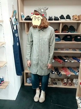 「アイテム（ワンピース）」を使った、yusuke さん（メンズ・170cm）の秋コーディネート