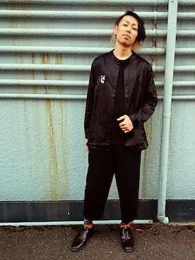 「masterkey（マスターキー）のアイテム（トップス）」を使った、yusuke さん（メンズ・170cm）の秋コーディネート