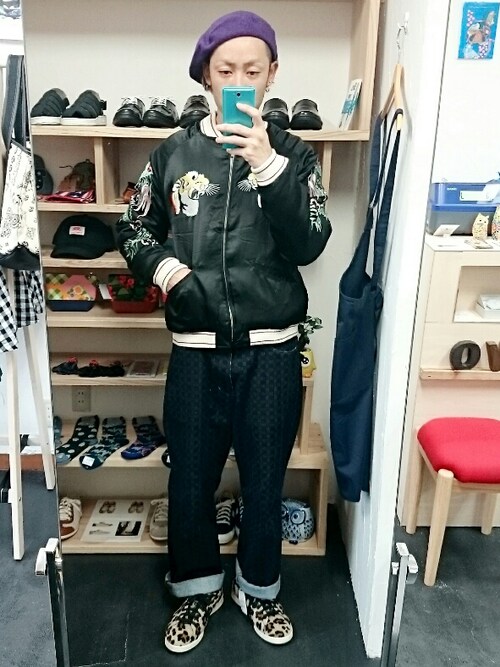 HOUSTON（ヒューストン）の「HOUSTON ヒューストン スカジャン