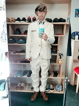 「masterkey（マスターキー）のアイテム（ジャケット/アウター）」を使った、yusuke さん（メンズ・170cm）の冬コーディネート