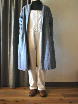 「SM2（エスエムツー）のアイテム（その他アウター）」を使った、keyさん（レディース・156cm）の冬コーディネート