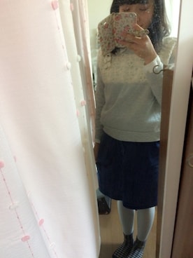 「ehka sopo（エヘカソポ）のアイテム（その他）」を使った、n a n a ❁.*。さん（レディース・157cm）の冬コーディネート