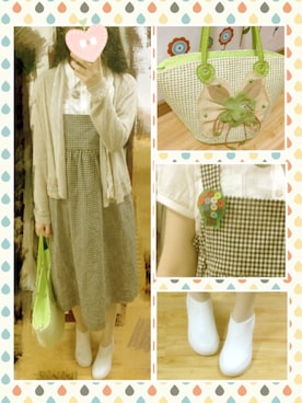 「PRIME PATTERN（プライムパターン）のアイテム（トップス）」を使った、icewingさん（レディース・160cm）の春コーディネート