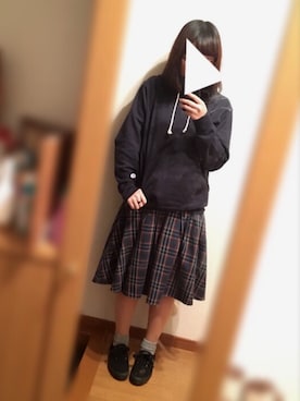 た ら こ 。さん（レディース・161cm）の冬コーディネート