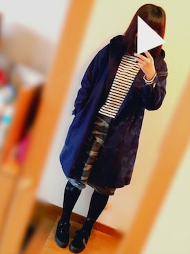 「FINAL DECISION（ファイナルディシジョン）のアイテム（ジャケット/アウター）」を使った、た ら こ 。さん（レディース・161cm）の冬コーディネート