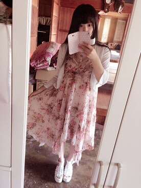 「GRAY MAGIC（グレイマジック）のアイテム」を使った、Chihiroさん（レディース・153cm）の夏コーディネート