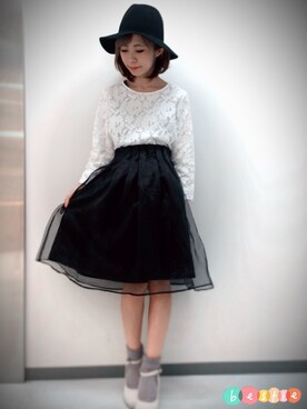 ふじこさん（レディース・152cm）の冬コーディネート