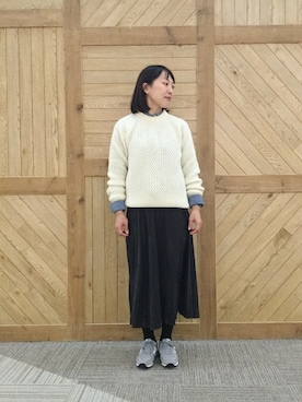 「relume」｜JOURNAL STANDARD relume 西宮ガーデンズ店スタッフさん（レディース・155cm）の冬コーディネート