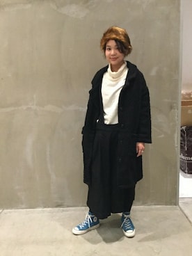 「relume」｜JOURNAL STANDARD relume 西宮ガーデンズ店スタッフさん（レディース・158cm）の冬コーディネート