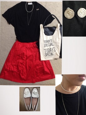 「Jのアイテム」を使った、brackmadamさん（レディース・162cm）の夏コーディネート