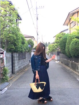 「MINIMUM（ミニマム）のアイテム（ジャケット/アウター）」を使った、m---＊さん（レディース・156cm）の春コーディネート