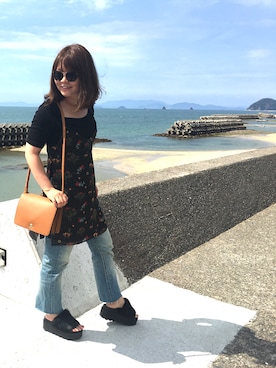 m---＊さん（レディース・156cm）の夏コーディネート