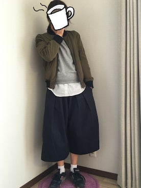 ユンソさん（レディース・172cm）の冬コーディネート