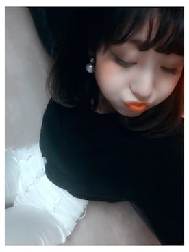 「お仕事スタイル」｜「アイテム（スウェット）」を使った、CHIKAI💋さん（レディース・163cm）の冬コーディネート