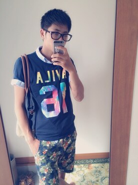 たつや🇯🇵さん（メンズ・173cm）の夏コーディネート