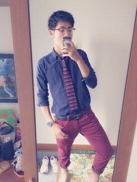 たつや🇯🇵さん（メンズ・173cm）の夏コーディネート