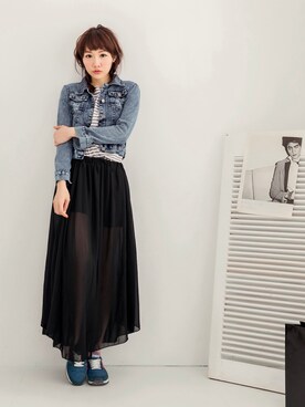 「愛洋裝（アイドレス）のアイテム（ジャケット/アウター）」を使った、IDRESS     愛洋裝さん（レディース・163cm）の夏コーディネート