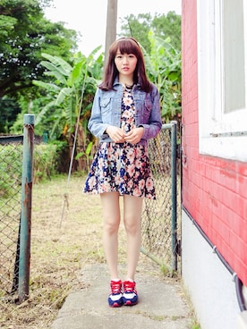 「愛洋裝（アイドレス）のアイテム（ジャケット/アウター）」を使った、IDRESS     愛洋裝さん（レディース・163cm）の夏コーディネート