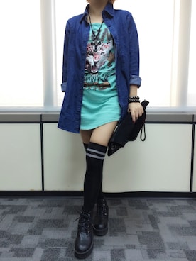 「愛洋裝（アイドレス）のアイテム（ジャケット/アウター）」を使った、IDRESS     愛洋裝さん（レディース・163cm）の夏コーディネート