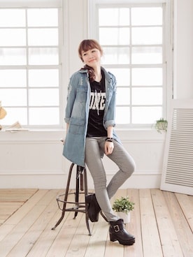 「愛洋裝（アイドレス）のアイテム（ジャケット/アウター）」を使った、IDRESS     愛洋裝さん（レディース・163cm）の夏コーディネート