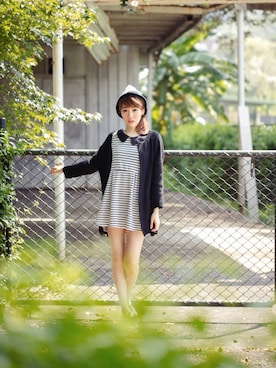 「愛洋裝（アイドレス）のアイテム（ワンピース/ドレス）」を使った、IDRESS     愛洋裝さん（レディース・163cm）の秋コーディネート