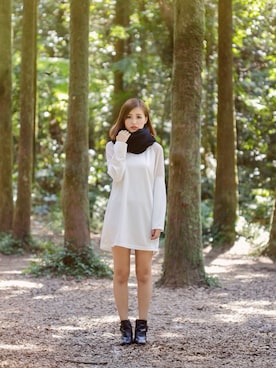 「愛洋裝（アイドレス）のアイテム（ワンピース/ドレス）」を使った、IDRESS     愛洋裝さん（レディース・160cm）の秋コーディネート