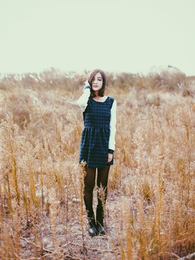 「愛洋裝（アイドレス）のアイテム（ワンピース/ドレス）」を使った、IDRESS     愛洋裝さん（レディース・160cm）の秋コーディネート