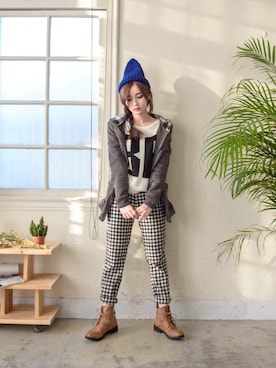 「愛洋裝（アイドレス）のアイテム（ジャケット/アウター）」を使った、IDRESS     愛洋裝さん（レディース・158cm）の秋コーディネート