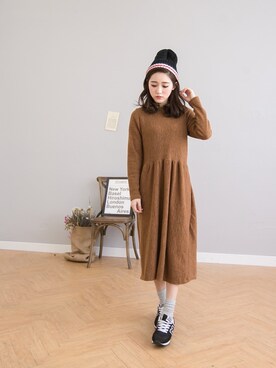 「愛洋裝（アイドレス）のアイテム（ワンピース/ドレス）」を使った、IDRESS     愛洋裝さん（レディース・157cm）の秋コーディネート