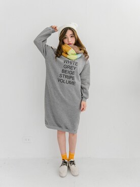 「愛洋裝（アイドレス）のアイテム（その他）」を使った、IDRESS     愛洋裝さん（レディース・157cm）の冬コーディネート