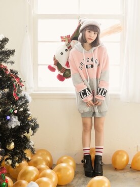 「愛洋裝（アイドレス）のアイテム（ワンピース/ドレス）」を使った、IDRESS     愛洋裝さん（レディース・150cm）の冬コーディネート