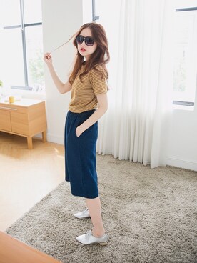 「愛洋裝（アイドレス）のアイテム」を使った、IDRESS     愛洋裝さん（レディース・160cm）の春コーディネート