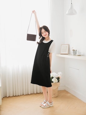 「愛洋裝（アイドレス）のアイテム」を使った、IDRESS     愛洋裝さん（レディース・160cm）の春コーディネート