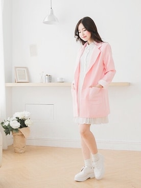 「愛洋裝（アイドレス）のアイテム」を使った、IDRESS     愛洋裝さん（レディース・160cm）の春コーディネート