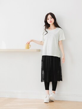 「愛洋裝（アイドレス）のアイテム」を使った、IDRESS     愛洋裝さん（レディース・157cm）の春コーディネート