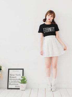 「愛洋裝（アイドレス）のアイテム」を使った、IDRESS     愛洋裝さん（レディース・157cm）の春コーディネート