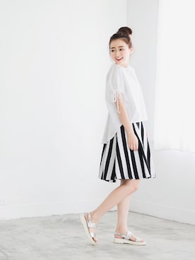 「愛洋裝（アイドレス）のアイテム」を使った、IDRESS     愛洋裝さん（レディース・157cm）の春コーディネート