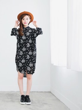 「愛洋裝（アイドレス）のアイテム」を使った、IDRESS     愛洋裝さん（レディース・157cm）の春コーディネート